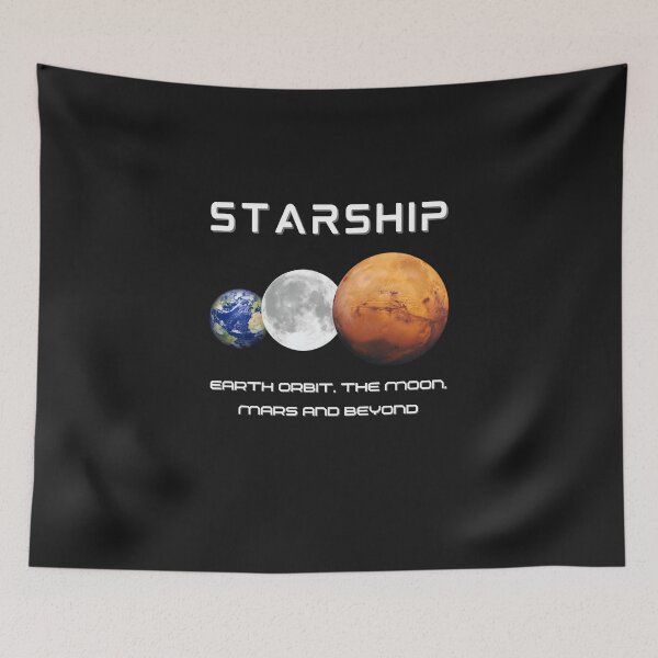Item preview, SpaceX Starship designed and sold by TEEJAMBOREE.