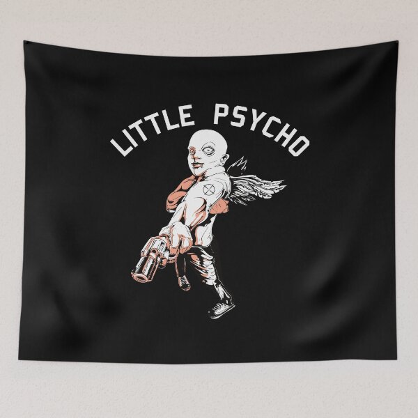 Item preview, little psycho haloween revolver skull designed and sold by ReneMM.