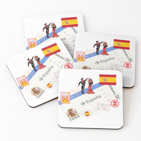 Item preview, España Travel Souvenir – Spanish Culture Illustration designed and sold by Alasha94.