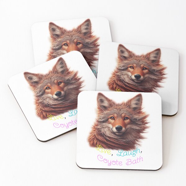 Item preview, Live, Laugh, Coyote Bath designed and sold by nikkolaus.