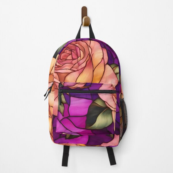Item preview, Roses Stained Glass Popular Elegant Collection designed and sold by TrendyDesigne412.