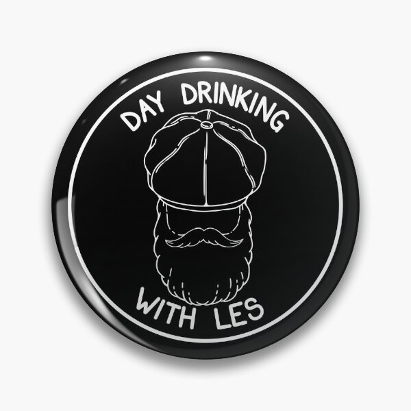 Artikelvorschau, Day Drinking With Les (Weiß Transparent) entworfen und verkauft von FoxTellsJokes.