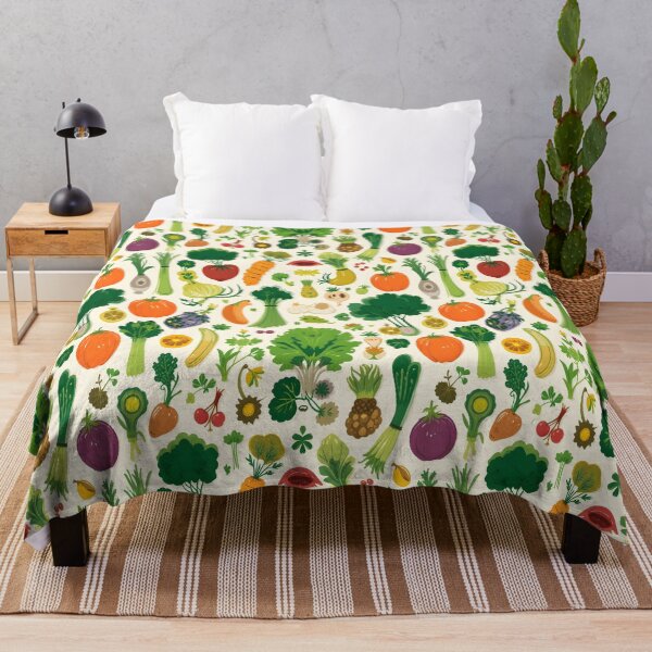 Item preview, Fresh Harvest: Vibrant Vegetable Pattern designed and sold by Kabali-SL.