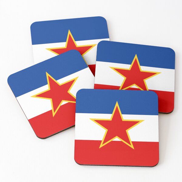 Item preview, Flag of Yugoslavia 1946-1992 designed and sold by Beluga Cat.
