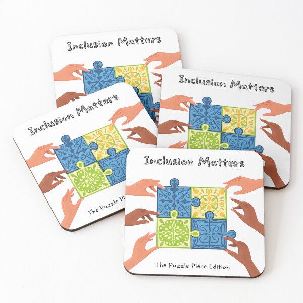 Item preview, Inclusion Matters - The Puzzle Piece Edition designed and sold by AnnDesignStudio.