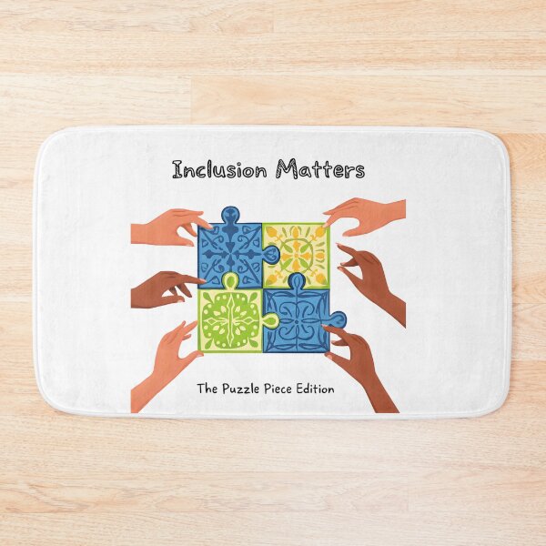 Item preview, Inclusion Matters - The Puzzle Piece Edition designed and sold by AnnDesignStudio.