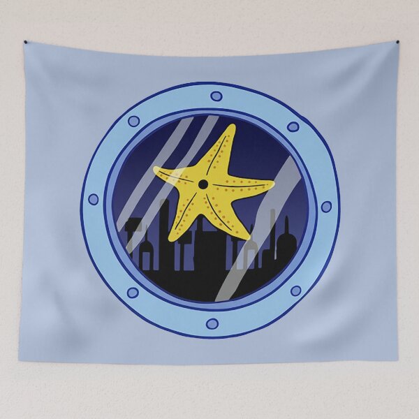 Item preview, Squidward's Window Starfish Porthole designed and sold by zzz888.