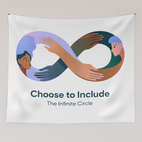 Item preview, hoose to Include - The Infinite Circle designed and sold by AnnDesignStudio.