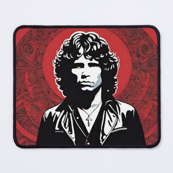 Item preview, Jim Morrison Red artwork | TheAmericanPoet | The Doors designed and sold by TheAmericanPoet.