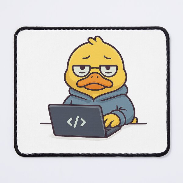 Item preview, Programmer Duck – Tired but productive designed and sold by Patolabs.