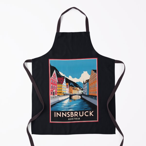 Item preview, A Vintage Travel Art of Innsbruck - Austria  designed and sold by GoodOldVintage.