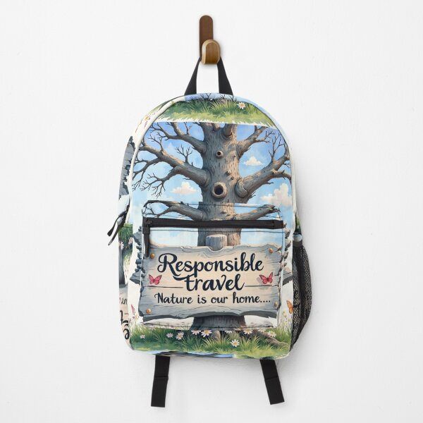 Item preview, Travel Care - Sustainable Tree Art  designed and sold by nhk999.