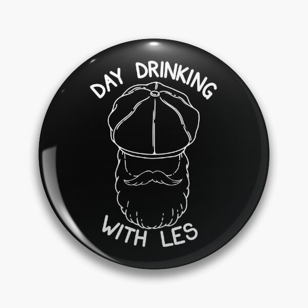 Item preview, Day Drinking With Les (borderless) designed and sold by FoxTellsJokes.