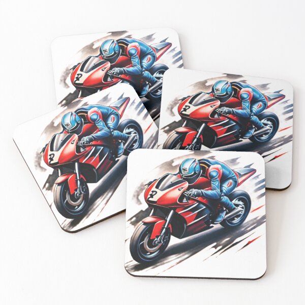Item preview, motorcycle, racer, speed, drive designed and sold by DonnaBlankaArt.