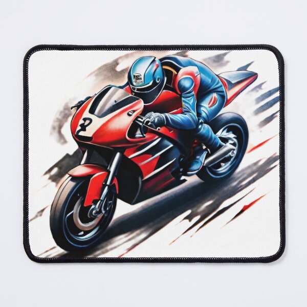 Item preview, motorcycle, racer, speed, drive designed and sold by DonnaBlankaArt.