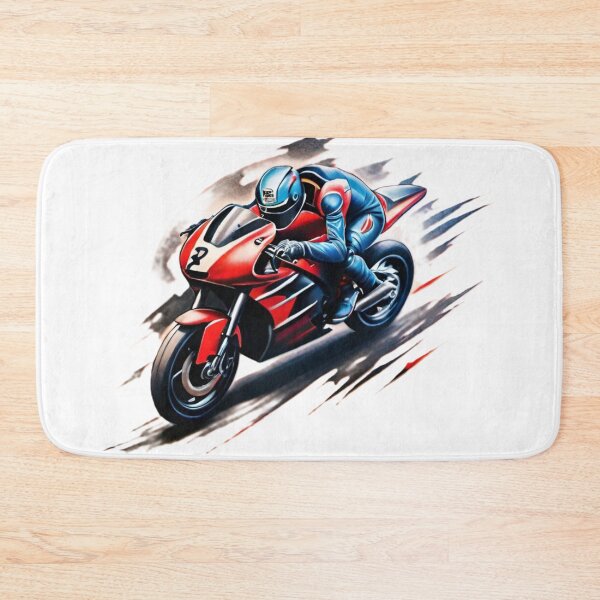 Item preview, motorcycle, racer, speed, drive designed and sold by DonnaBlankaArt.