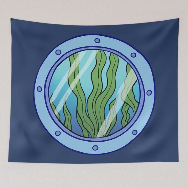 Item preview, Squidward's Window Kelp Forest Porthole designed and sold by zzz888.