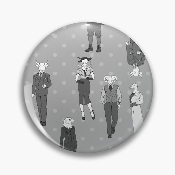 Item preview, vintage humanoid anthropomorphic animal people designed and sold by Gossip Rag.