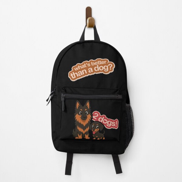 Item preview, What's better than a dog? Two dogs! designed and sold by Geek Gobbledygook.
