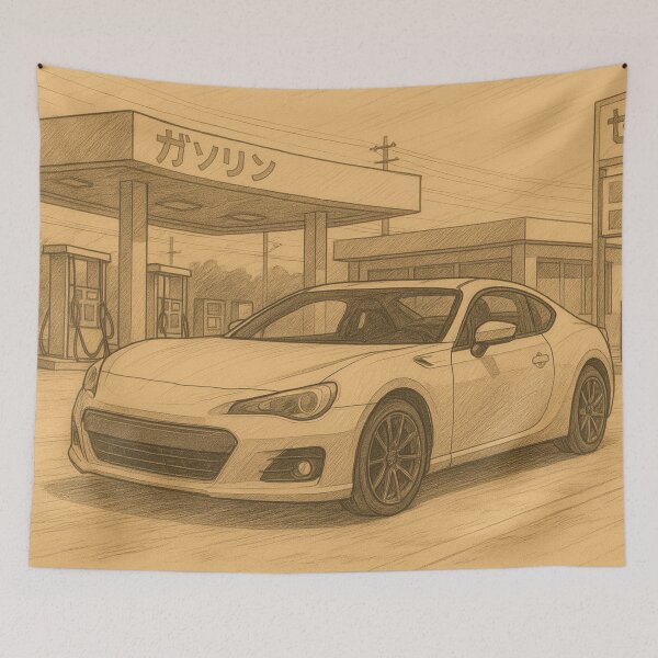 Item preview, Subaru BRZ (Gen 1) Sketch designed and sold by CarArtist86.