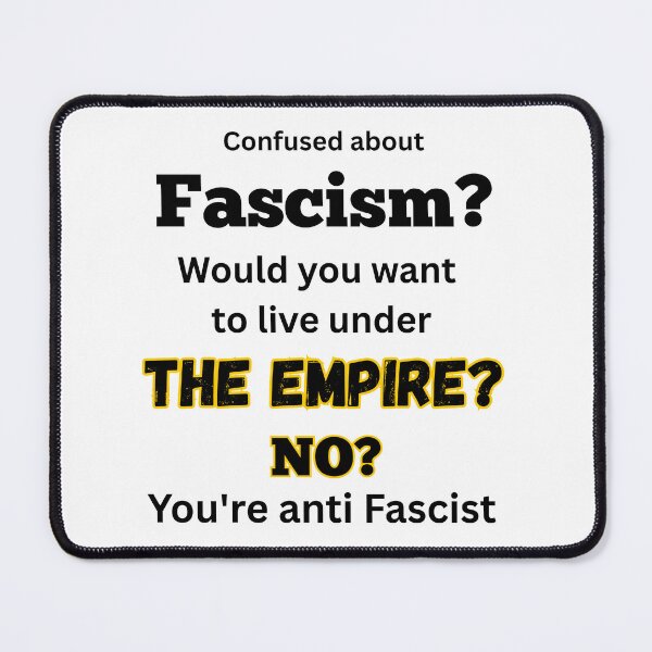 Item preview, No Fascism - no Empire designed and sold by SimpleatHeart.