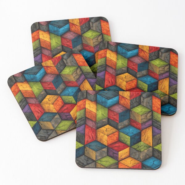 Item preview, Colorful Cubes designed and sold by JPugliese.