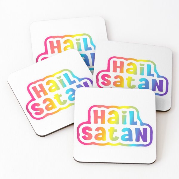 Item preview, Hail Satan designed and sold by LUIStudio.