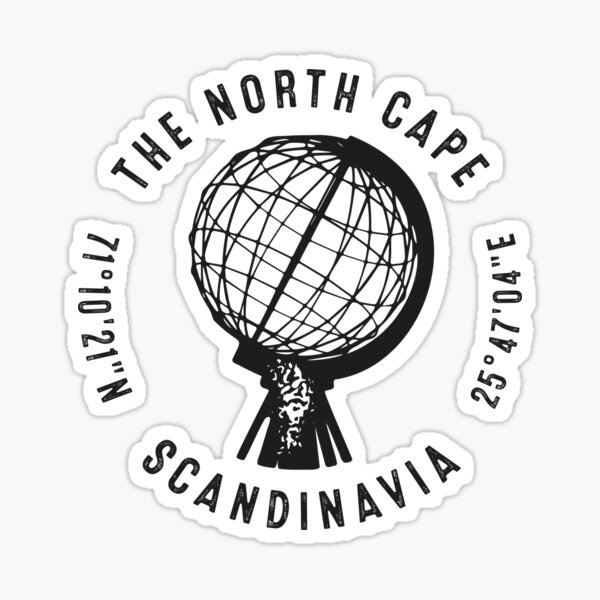 Item preview, The North Cape | Scandinavia – North Cape Motif  designed and sold by Nordic Merch.