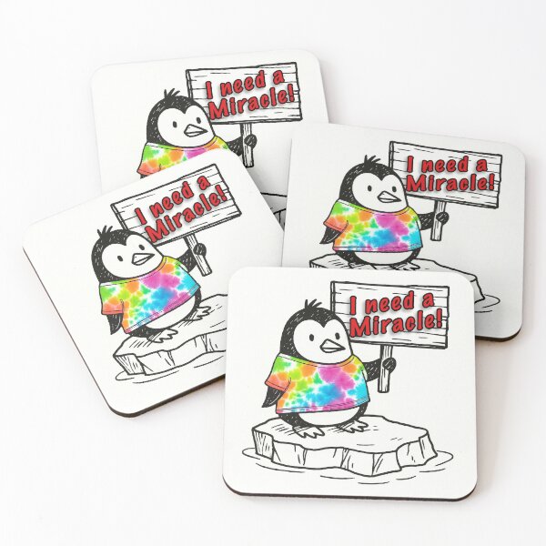 Item preview, Deadicated - Penguin Needs a Miracle designed and sold by ArdethBey.