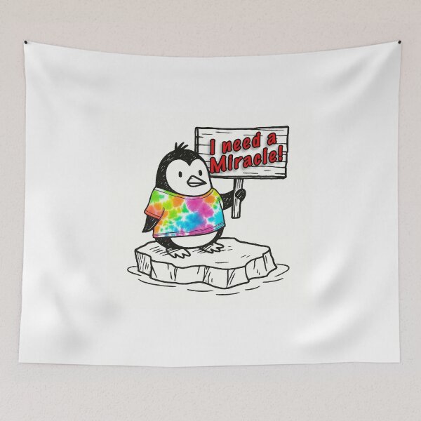 Item preview, Deadicated - Penguin Needs a Miracle designed and sold by ArdethBey.