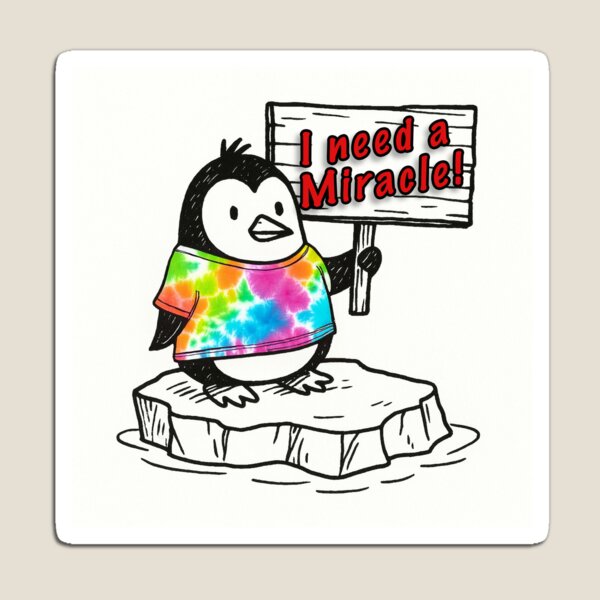 Item preview, Deadicated - Penguin Needs a Miracle designed and sold by ArdethBey.
