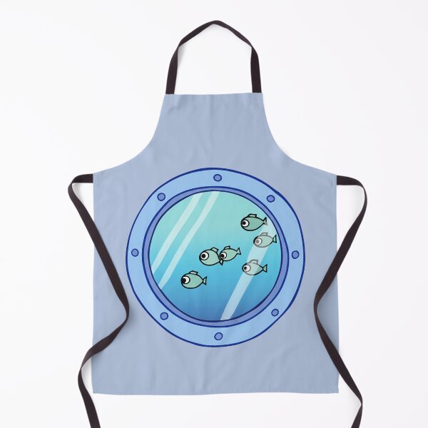 Item preview, Squidward's Window School of Fish Porthole designed and sold by zzz888.
