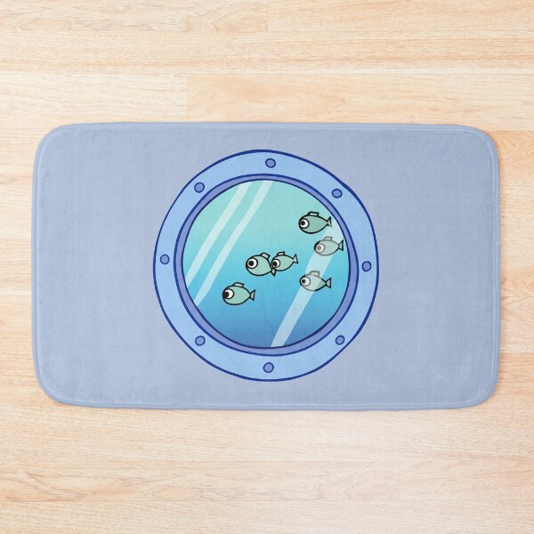 Item preview, Squidward's Window School of Fish Porthole designed and sold by zzz888.