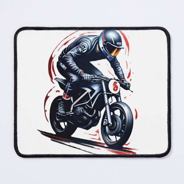 Item preview, motorcycle, racer, speed, drive designed and sold by DonnaBlankaArt.