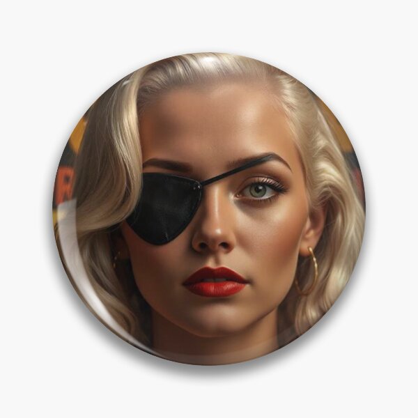 Item preview, Sexy Blonde Evil Spy Vintage Pin Up designed and sold by MissSaylor.