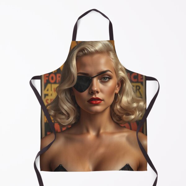 Item preview, Sexy Blonde Evil Spy Vintage Pin Up designed and sold by MissSaylor.