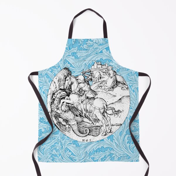 Item preview, Saint George and the Dragon and Maiden Medieval Renaissance designed and sold by Pixelchicken.