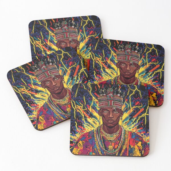 Item preview, Majestic Yoruba Tribal Mask | African Heritage Art designed and sold by apseen.