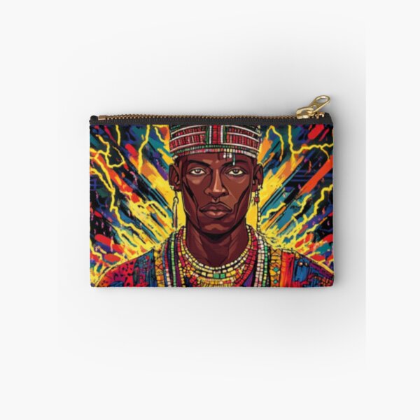 Item preview, Majestic Yoruba Tribal Mask | African Heritage Art designed and sold by apseen.