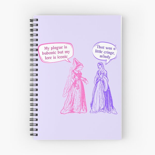 Item preview, medieval conversations designed and sold by ThiccAndSik.