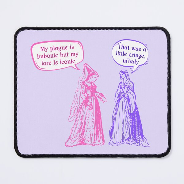 Item preview, medieval conversations designed and sold by ThiccAndSik.