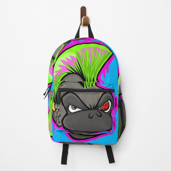 Item preview, Anarchist Punk Monkey With Mohawk Graffiti designed and sold by EZPAINT.
