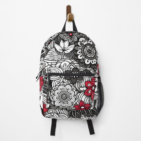 Item preview, Kawaii Back and White Japanese Patterns Allover Print 14 designed and sold by JohnnyVillas.