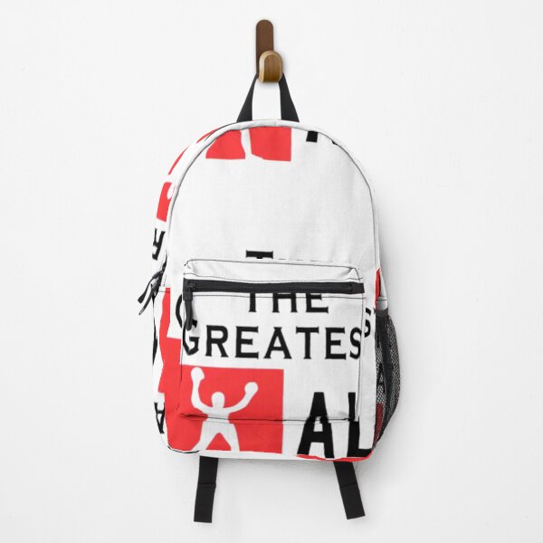 Item preview, Iconic Boxer Illustration with Bold "Ali" Text and Signature – Tribute to a Legend designed and sold by Colorful-Garden.