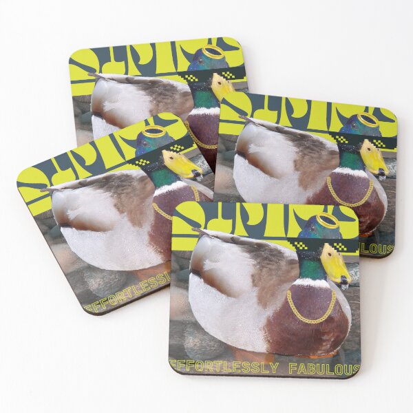 Item preview, Living My Best Life – Fabulous Duck designed and sold by AnanasTassie.