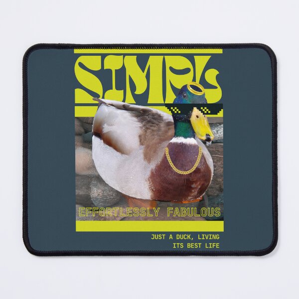 Item preview, Living My Best Life – Fabulous Duck designed and sold by AnanasTassie.