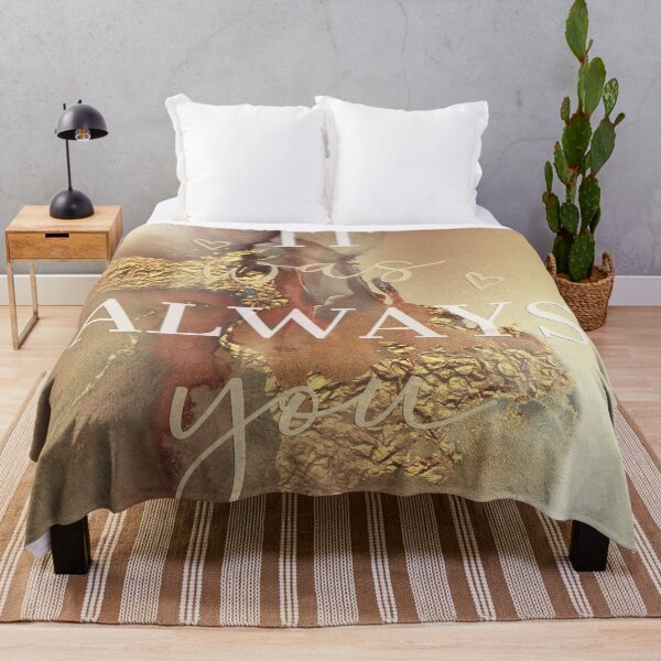 Item preview, It Was Always You – Romantic Gold Abstract Love Design designed and sold by ArtStyleAlice.