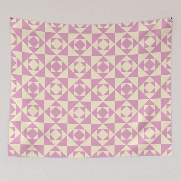 Item preview, Geometric pattern inspired by Japanese Hishi and Ichimatsu motifs designed and sold by ideakokodesign.