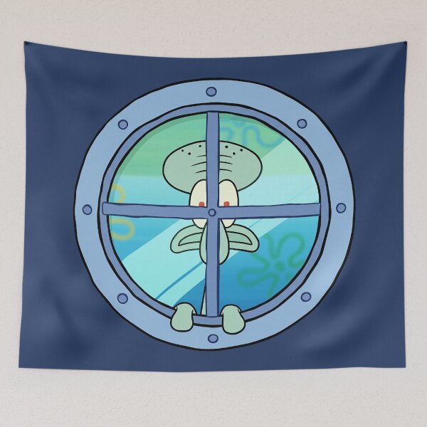 Item preview, Squidward Looking Out His Window designed and sold by zzz888.