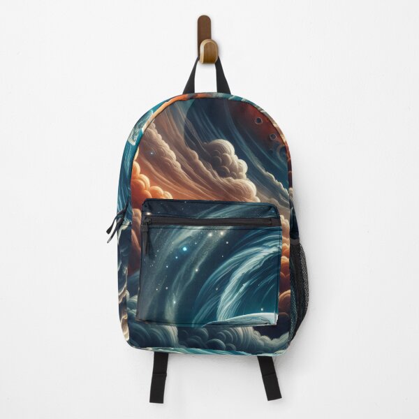 Item preview, Mars and Earth Space swirling clouds and Stars designed and sold by JohnnyVillas.